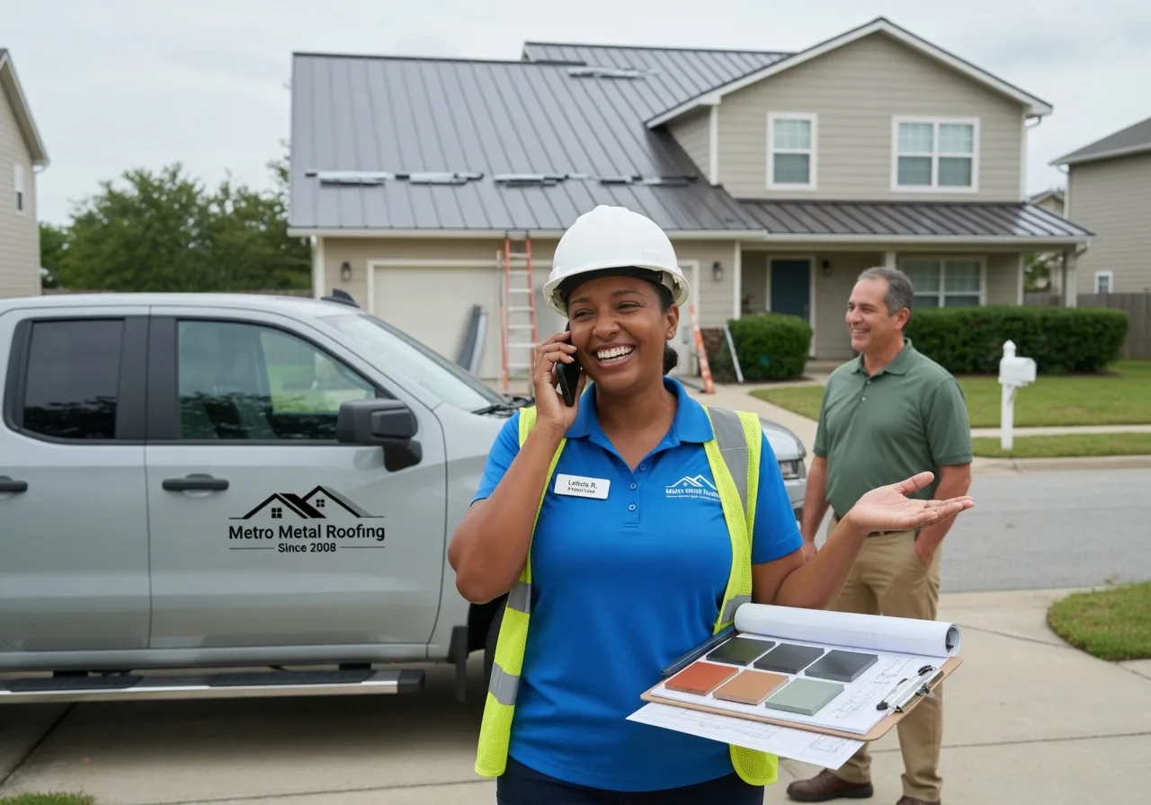 Storm Damage Metal Roof Repair in North San Juan, CA